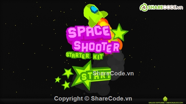 Space Shooter,Bắn phá thiên thạch,Space Shooter Starter Kit.,Space Ace Shooter